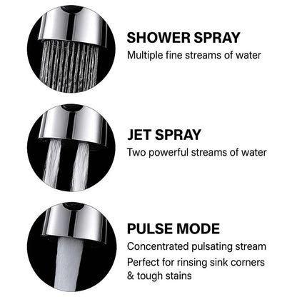 3 Modes Kitchen Faucet Spray - Klever Item