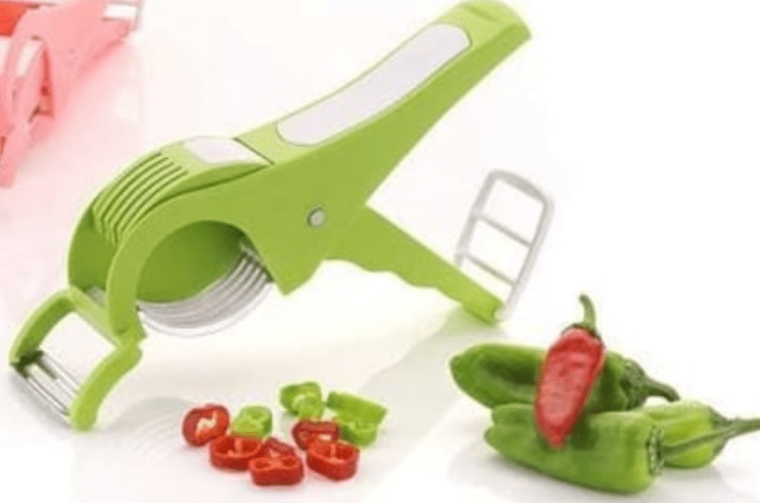 Plastic 2 in 1 Vegetable & Fruit Multi Cutter with Peeler - Klever Item