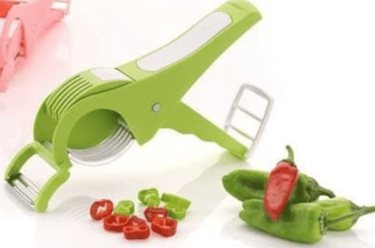 Plastic 2 in 1 Vegetable & Fruit Multi Cutter with Peeler - Klever Item